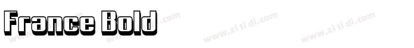 France Bold字体转换